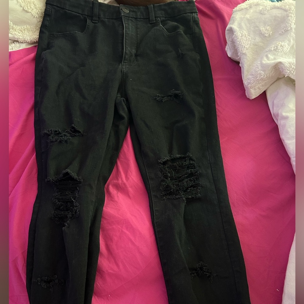 American eagle black jeans